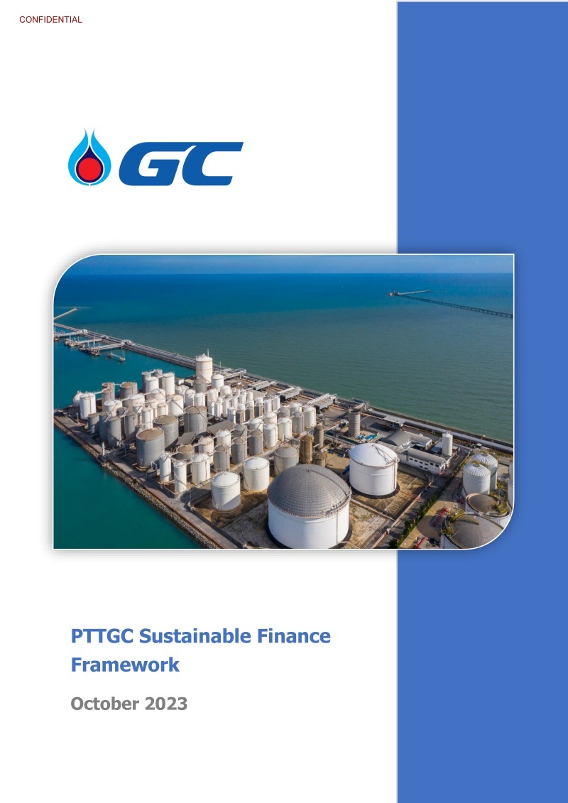 PTTGC Sustainable Finance Framework October 2023