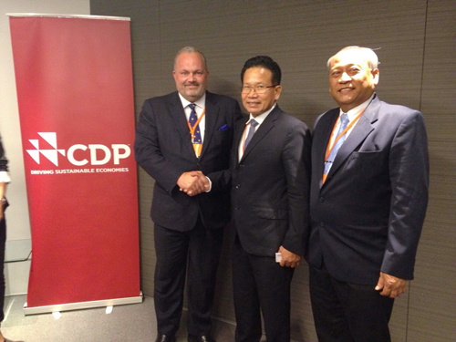 พีทีที โกลบอล เคมิคอล ผู้นำการบริหารจัดการสิ่งแวดล้อมในเอเชีย จาก Carbon Disclosure Project (CDP) ต่อเนื่องเป็นปีที่ 3