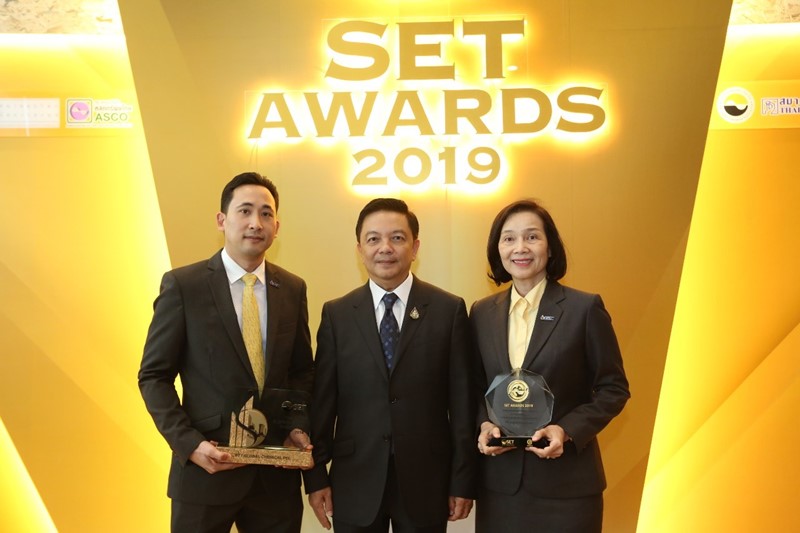GC wins the SET Sustainability Awards for the third consecutive year along with Best Investor Relations Award and THSI Award at the SET Awards 2019 ceremony