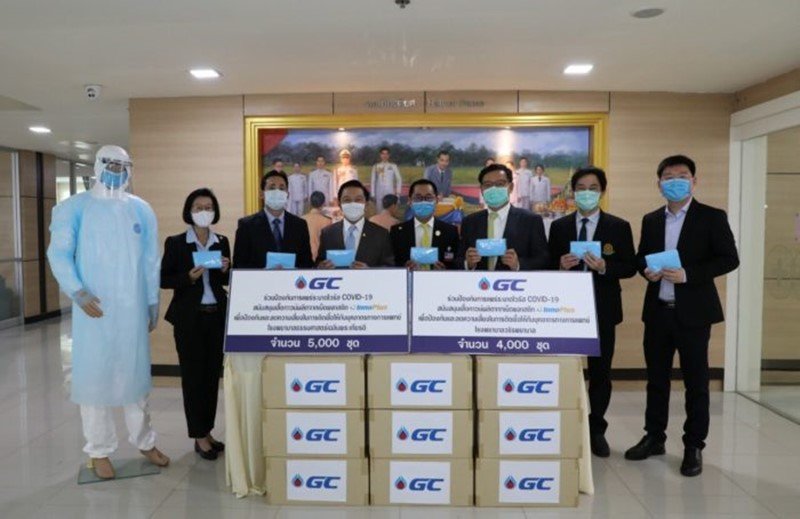 GC Group joins the fight against COVID-19 by providing medical gowns to 12 hospitals [The Bangkok Insight]