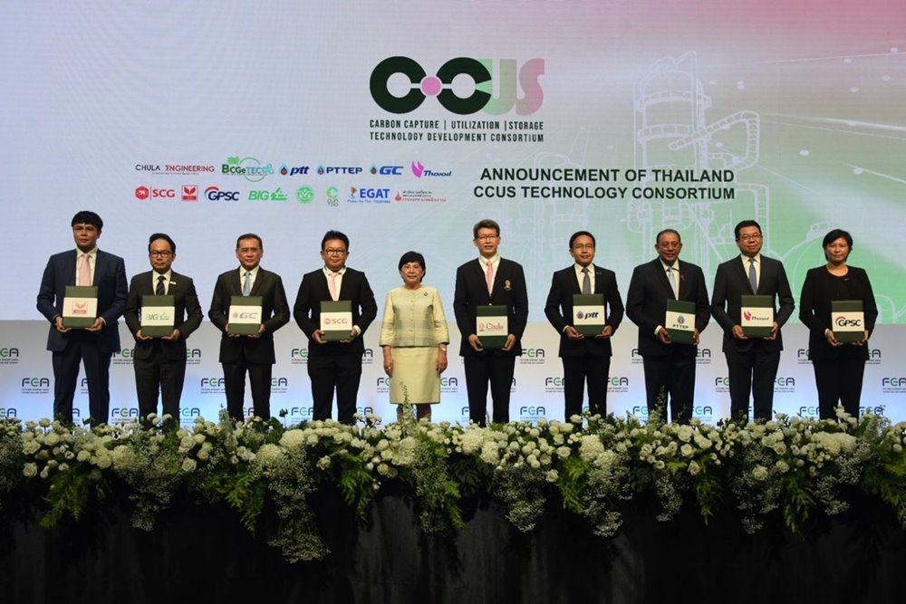 GC and PTT Group join forces with national-level educational, government, and private sector partners to establish the “Thailand CCUS Consortium” to reinforce Thailand’s Carbon Neutral and Net Zero goals.